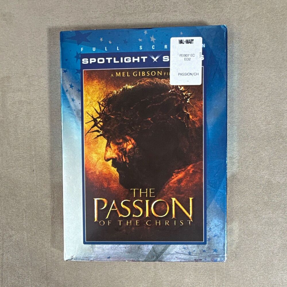 The Passion of the Christ Spotlight Series DVD Full Screen Mel Gibson R